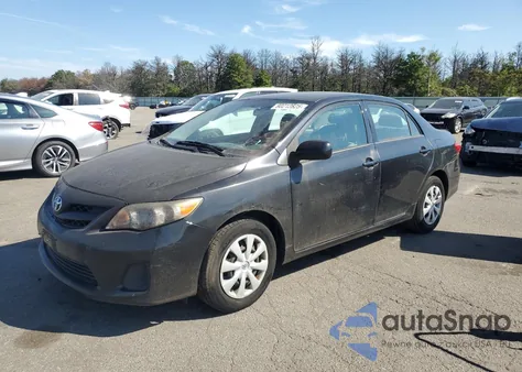 2011 Toyota Corolla Base из США, поврежденный, VIN 2T1BU4EE6BC603617